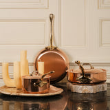 Mauviel M'Heritage 150 B Copper & Stainless Steel Cookware Set, 5-Piece
