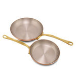 Mauviel M'Heritage 150 B Copper & Stainless Steel Cookware Set, 2-Piece