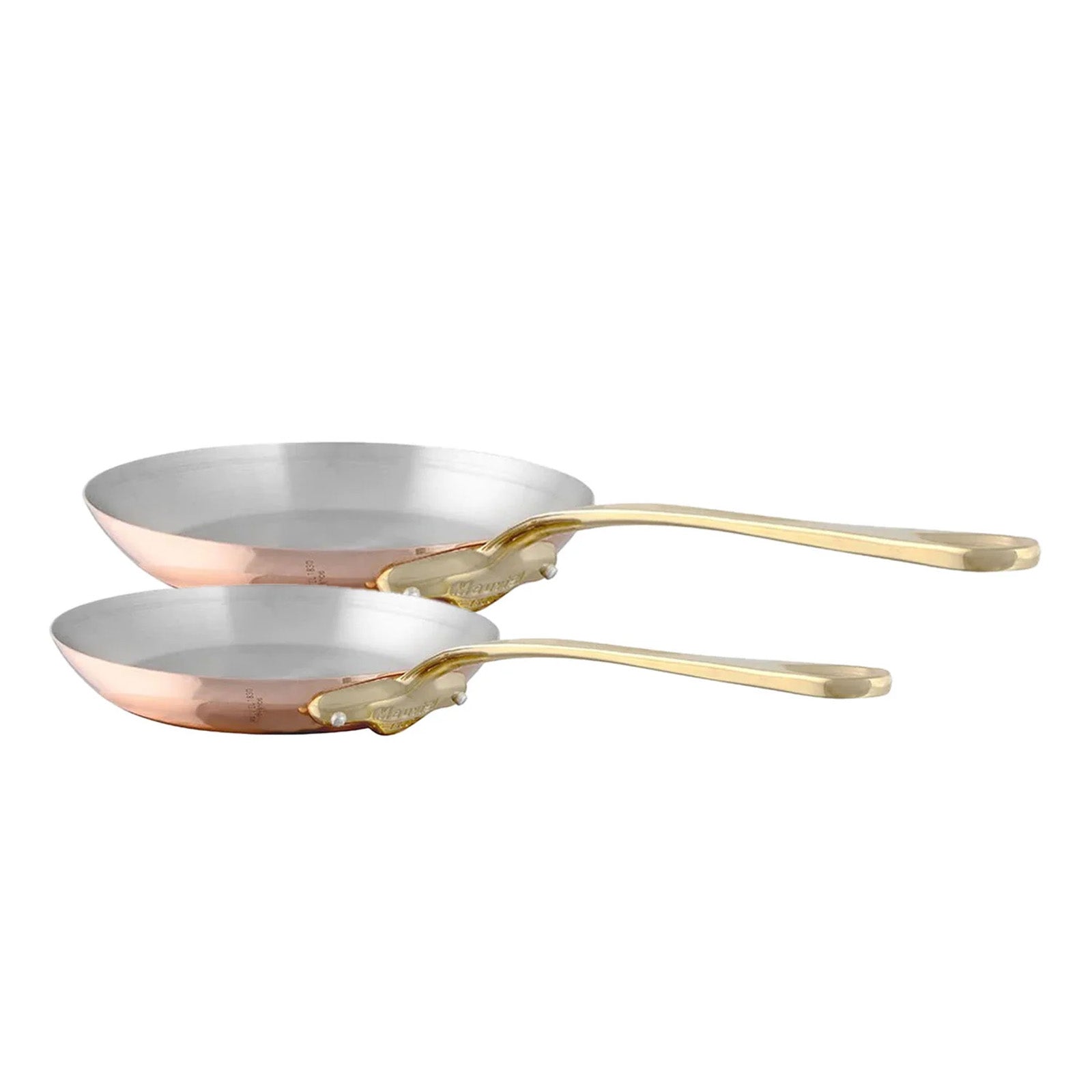 Mauviel M'Heritage 150 B Copper & Stainless Steel Cookware Set, 2-Piece
