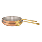 Mauviel M'Heritage 150 B Copper & Stainless Steel Cookware Set, 2-Piece