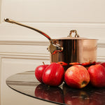 Mauviel M'Heritage 150 B Copper & Stainless Steel Saucepan With Lid, 1.2-Quart