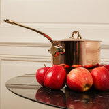 Mauviel M'Heritage 150 B Copper & Stainless Steel Saucepan, 1.9-Quart