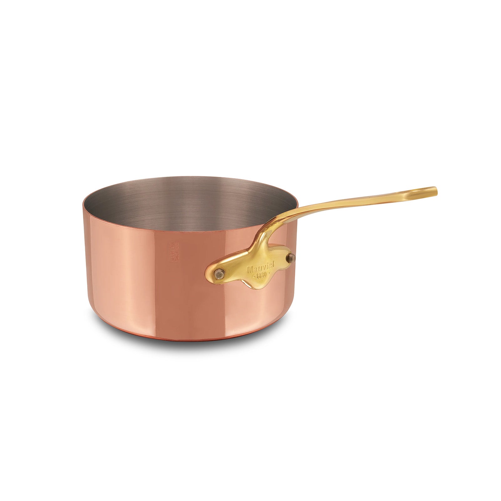 Mauviel M'Heritage 150 B Copper & Stainless Steel Saucepan With Lid, 3.6-Quart