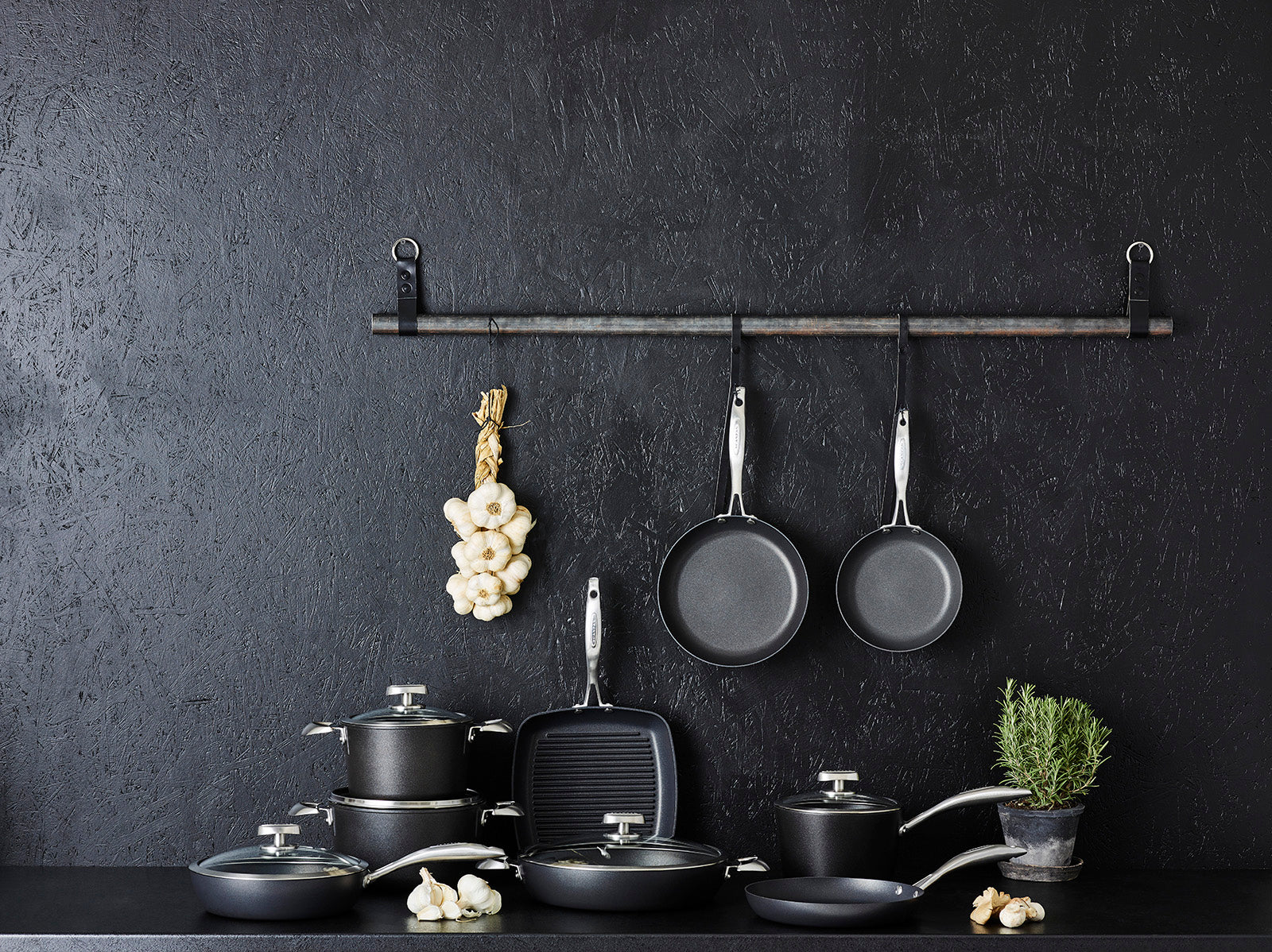 Scanpan Pro IQ 2 Piece 9" and 11" Fry Pan Set