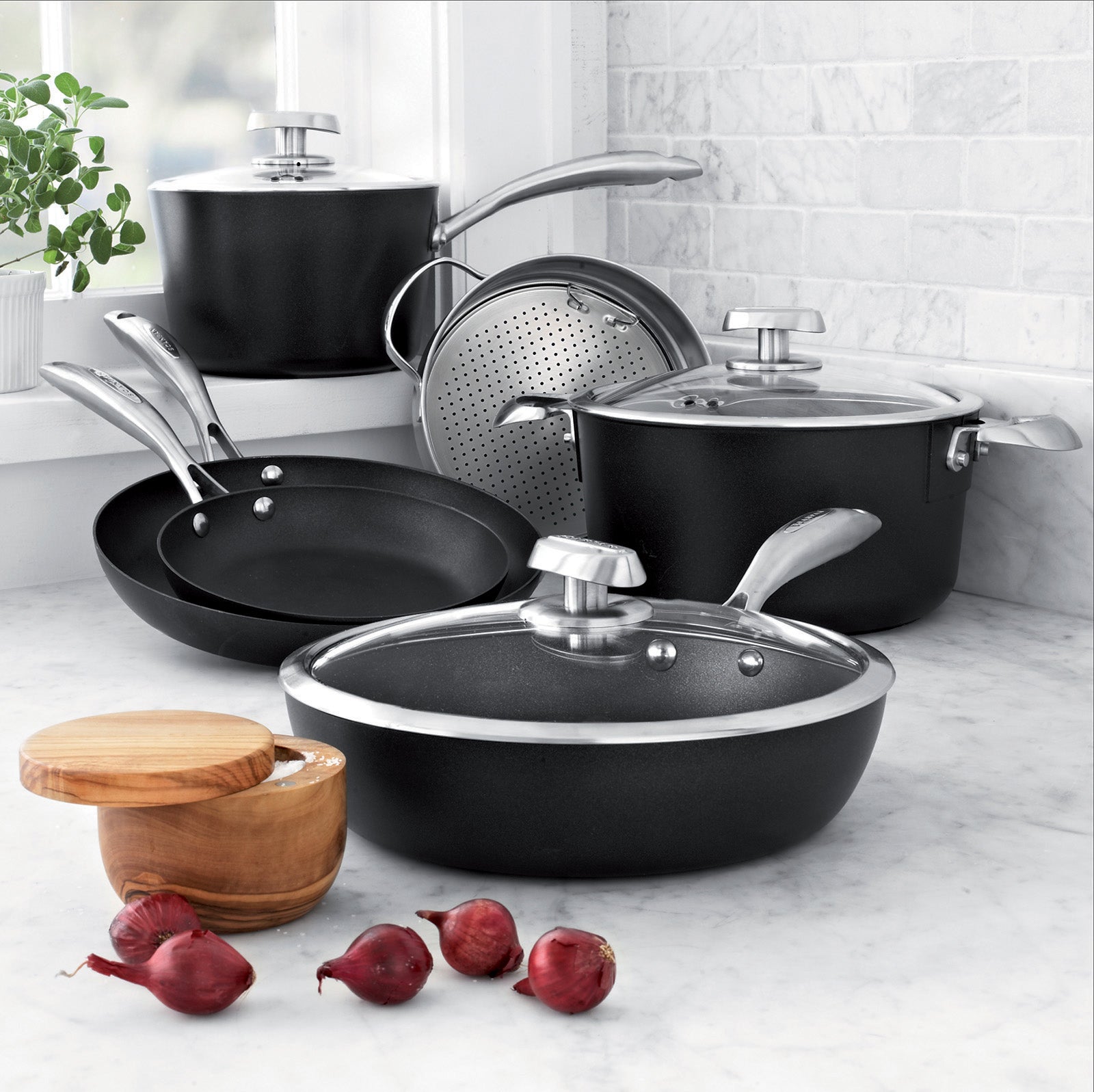 Scanpan Pro IQ 9 Piece Cookware Set