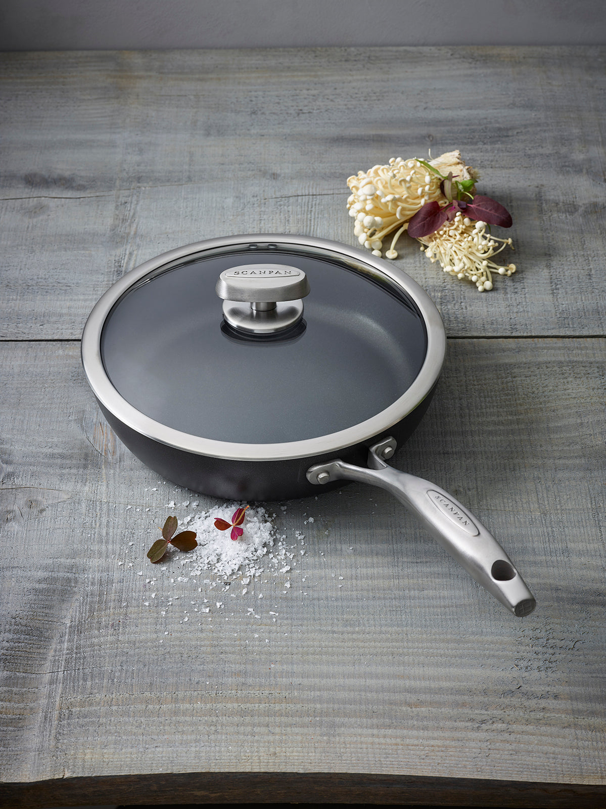 Scanpan Pro IQ 10.25 Inch Covered Saute Pan, 2.75 Quart