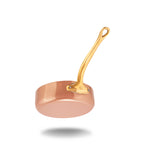 Mauviel M'Heritage M'200 B 3.3 Quart Saute Pan With Lid, Brass Handle