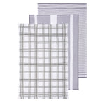 MU Kitchen Terry Kitchen Towel, Set of 3, Stainless
