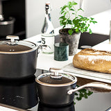 Scanpan Pro IQ 1.6 Quart Covered Saucepan