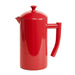 Frieling Double-Walled Stainless Steel French Press Coffee Maker, 34 fl oz, Shiraz Red