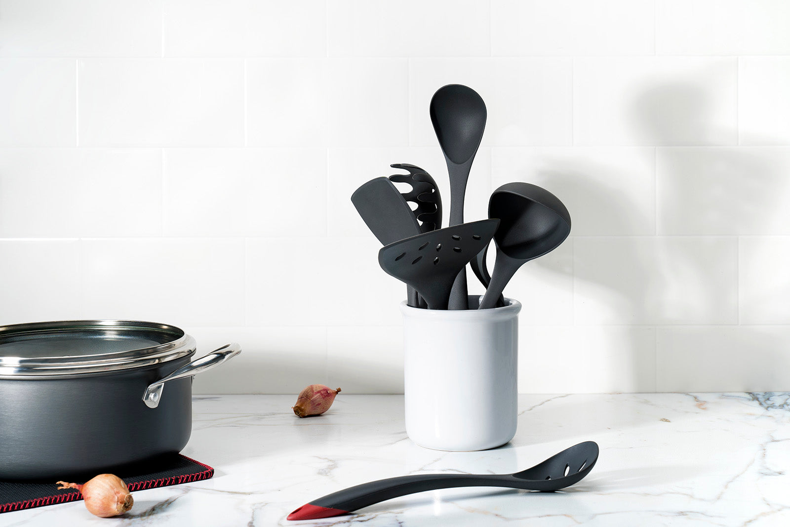 Cuisipro Fiberglass 11.75-Inch Slotted Spoon