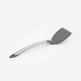 Cuisipro Silicone & Stainless Steel 12.5-Inch Turner, Gray