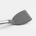 Cuisipro Silicone & Stainless Steel 12.5-Inch Turner, Gray