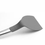 Cuisipro Silicone & Stainless Steel 12.5-Inch Turner, Gray
