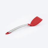 Cuisipro Silicone & Stainless Steel 12.5-Inch Turner, Red