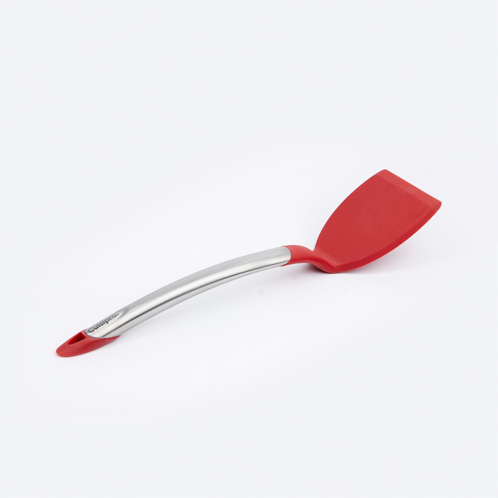 Cuisipro Silicone & Stainless Steel 12.5-Inch Turner, Red