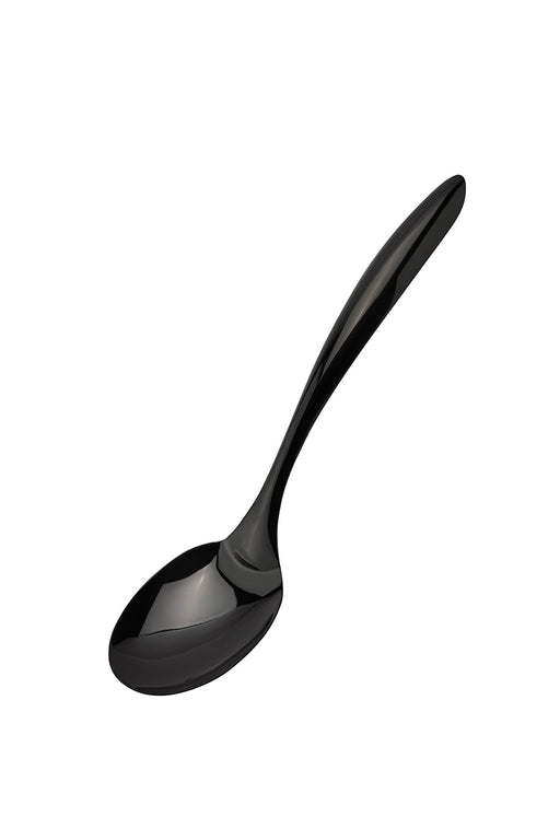 Cuisipro Black Tempo Noir Mirror Finished Spoon, 13 Inch