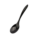 Cuisipro Black Tempo Noir Mirror Finished Spoon, 10 inch