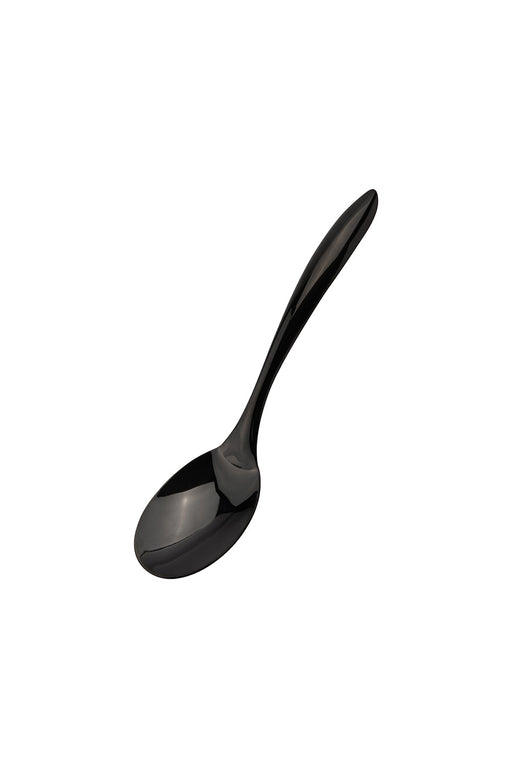 Cuisipro Black Tempo Noir Mirror Finished Spoon, 10 inch