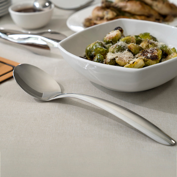 Cuisipro Tempo Solid Spoon, 13.5-Inch, Stainless Steel