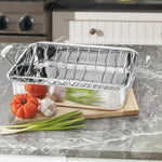 Cuisinart Chef's Classic Stainless 16" Rectangular Roaster w/Rack