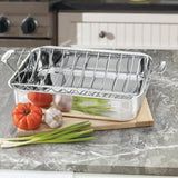 Cuisinart Chef's Classic Stainless 16" Rectangular Roaster w/Rack