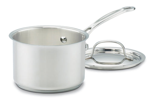 Cuisinart Chef's Classic Stainless 1 Qt. Saucepan w/Cover