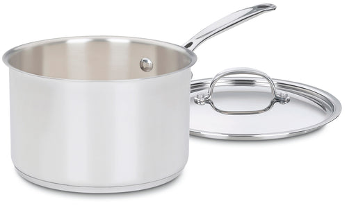 Cuisinart Chef's Classic Stainless 4 Qt. Saucepan w/Cover