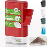 Peppermate Traditional Pepper Mill, Red