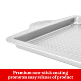 Betty Crocker Carbon Steel 17 x 10.5 x 1 Inch Cooking Sheet