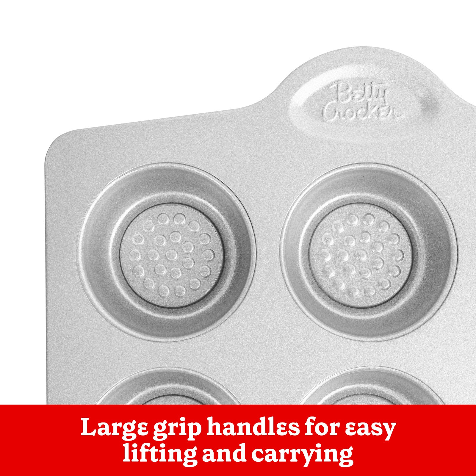 Betty Crocker Carbon Steel 24 Cup Mini Muffin Pan