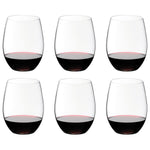 Riedel O Cabernet / Merlot Wine Tumbler, Set of 6 in Gift Box, Clear