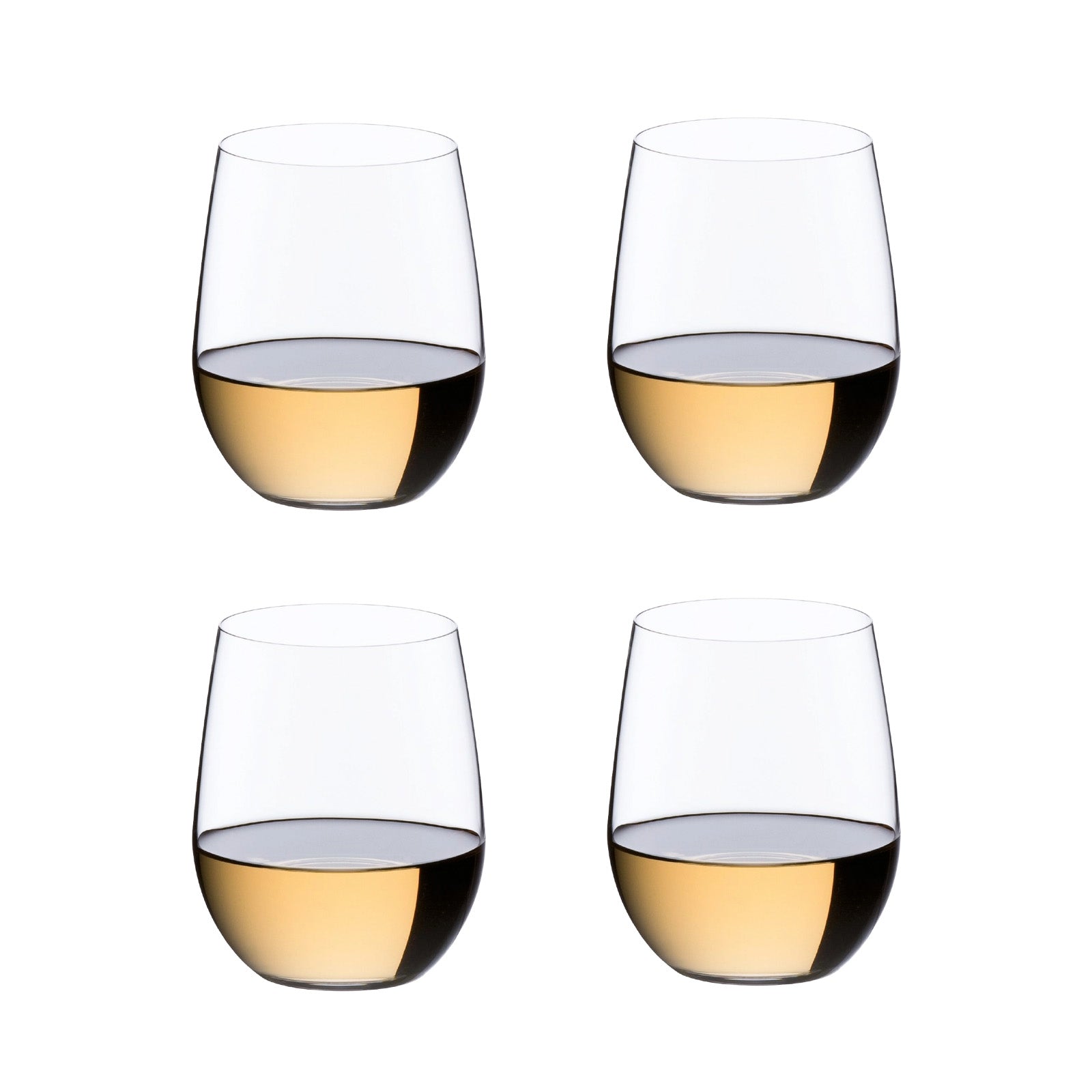 Riedel O Viognier/Chardonnay Wine Tumbler, Set of 4