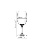 Riedel Vinum Cabernet Sauvignon/Merlot Glasses, Buy 6 Get 8