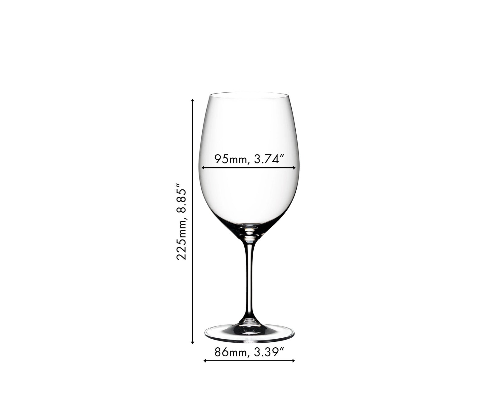 Riedel Vinum Cabernet Sauvignon/Merlot Glasses, Buy 3 Get 4