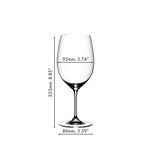 Riedel Vinum Cabernet Sauvignon/Merlot Glasses, Buy 3 Get 4