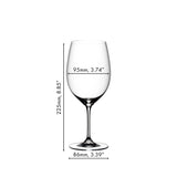 Riedel Vinum Cabernet Sauvignon/Merlot Glasses, Buy 3 Get 4