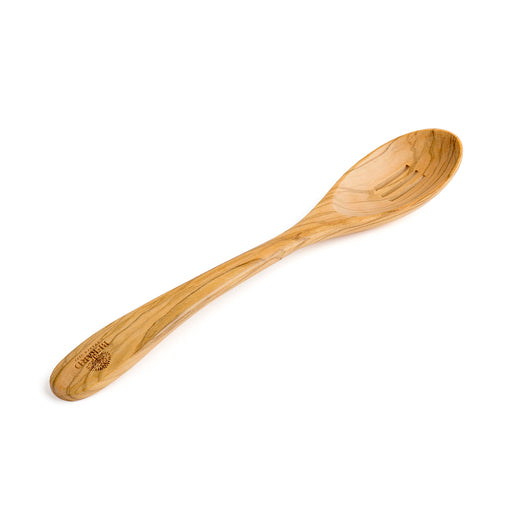 Berard Handcrafted Olive Wood 12 Inch Slotted Spoon
