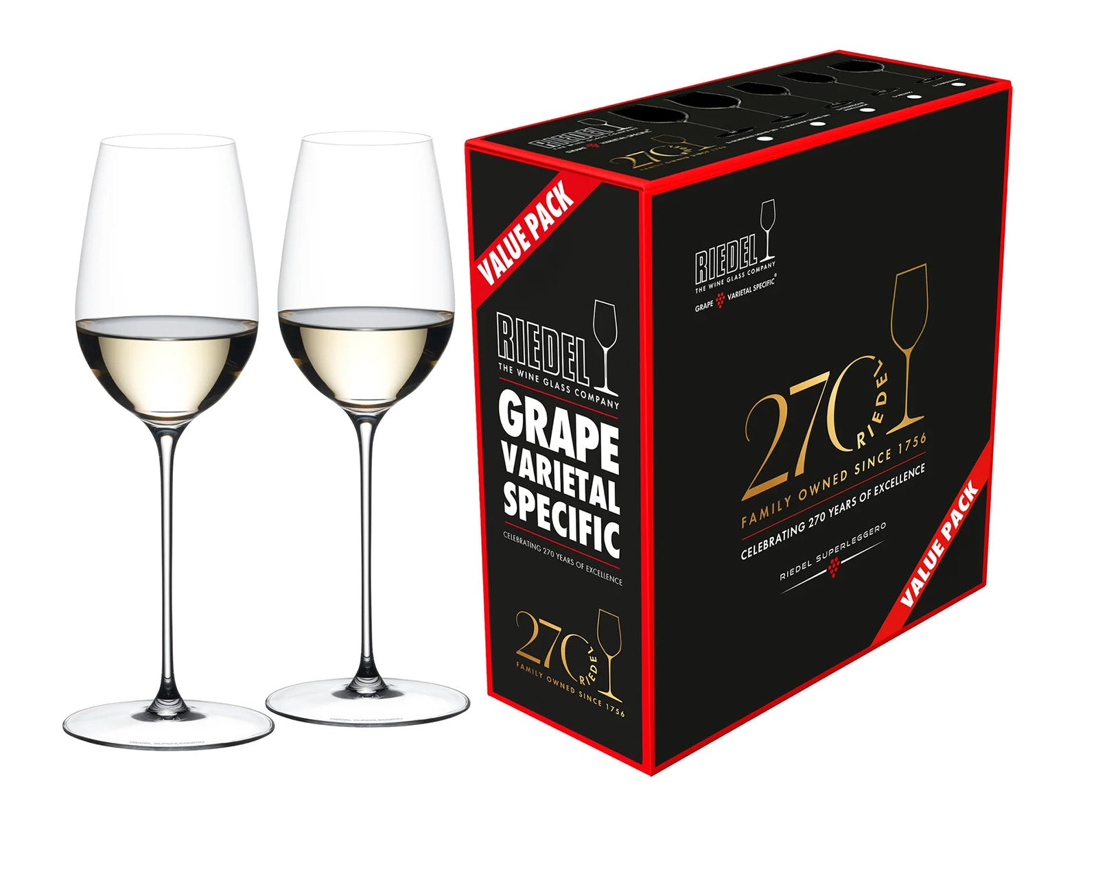 Riedel Superleggero Riesling 2 Piece Wine Glass Set