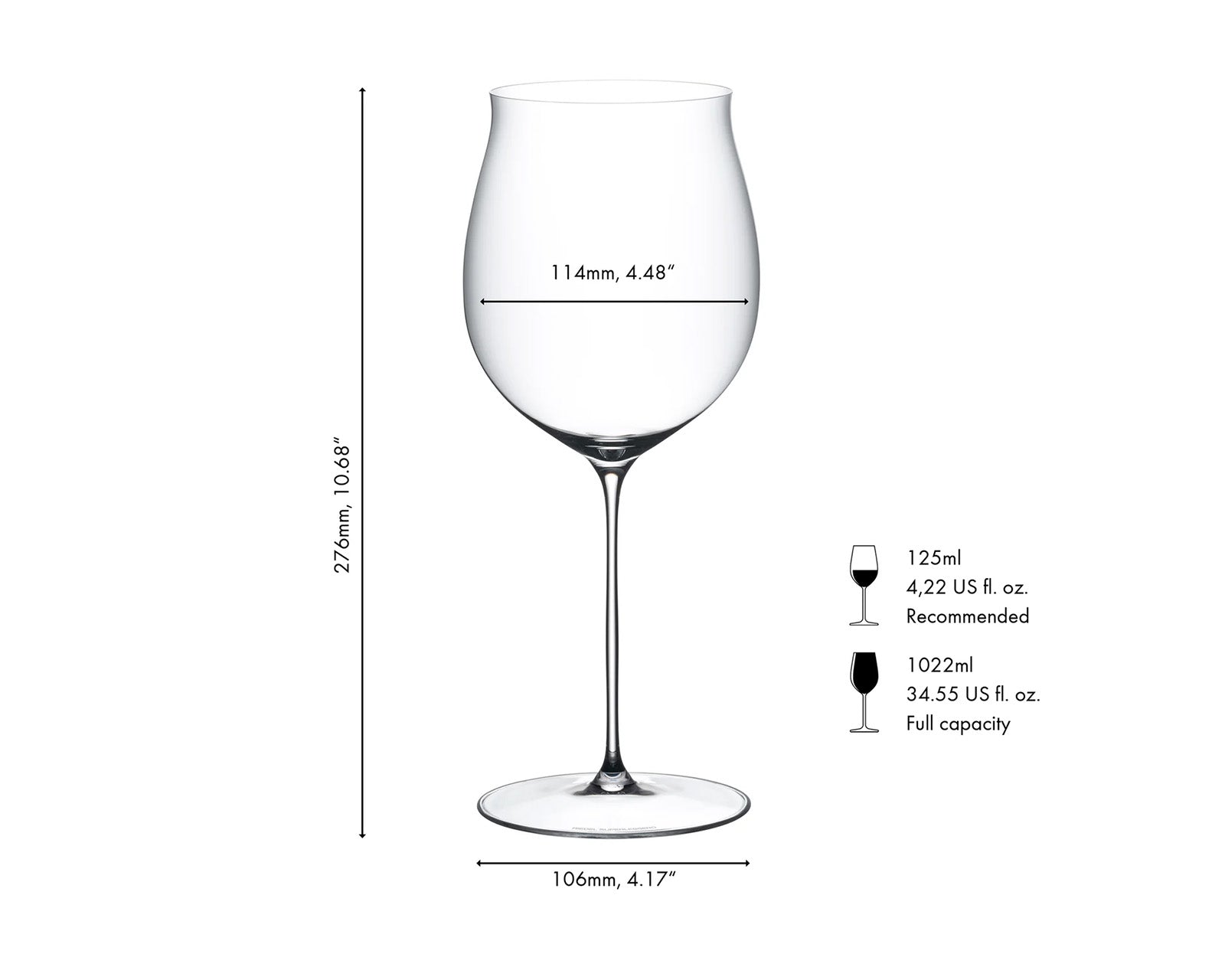 Riedel Superleggero Burgundy Grand Cru 2 Piece Wine Glass Set