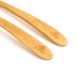 Berard Contour 12-Inch Olive Wood Salad Servers, 2 Piece Set