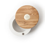 Berard Round Salt Keeper Millenari White