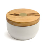 Berard Round Salt Keeper Millenari White