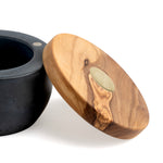 Berard Round Salt Keeper Millenari Gray