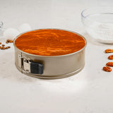 Cuisipro Nonstick 8-Inch Springform Pan with Wave Pattern, Champagne