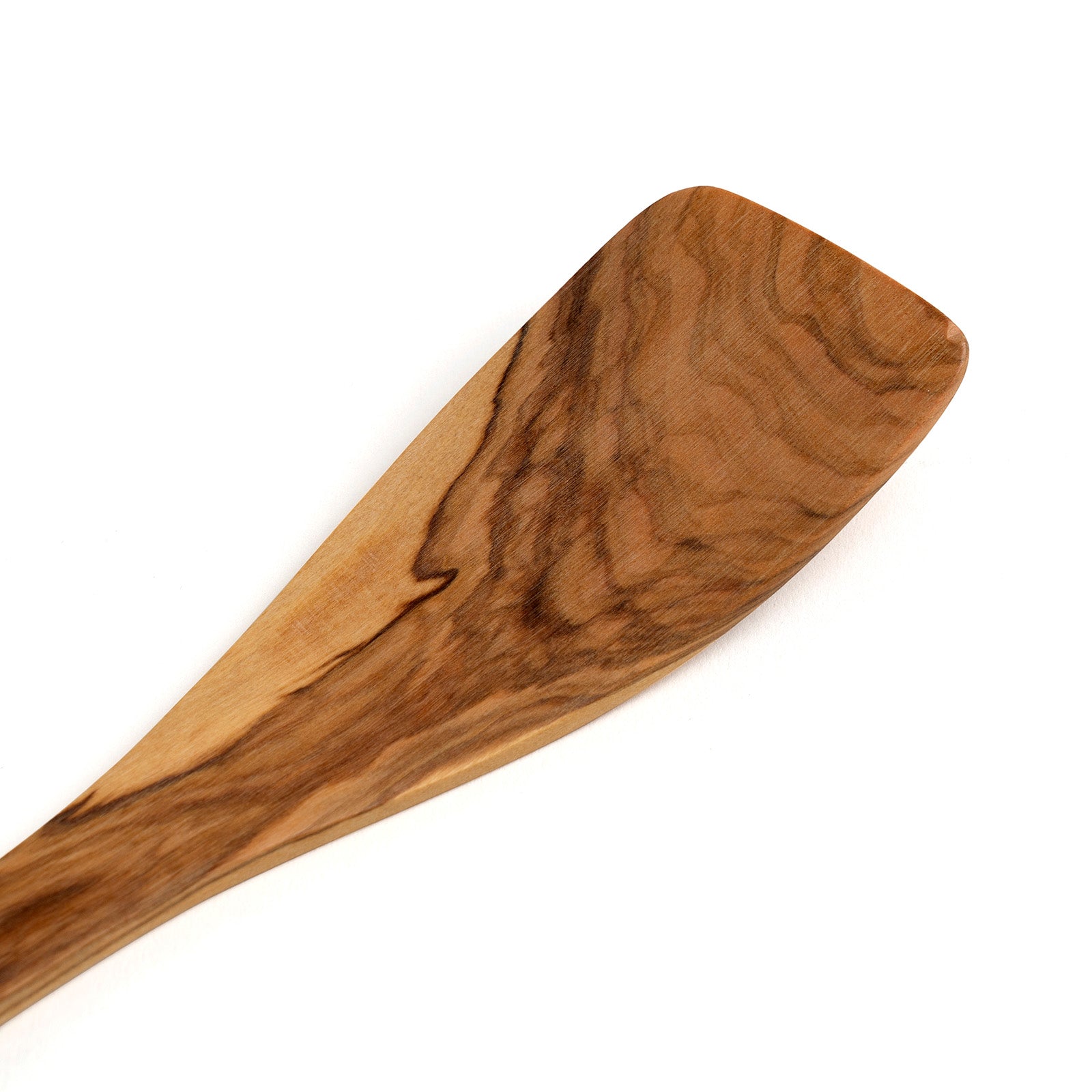 Berard Handcrafted Olive Wood 12 Inch Curved Spatula