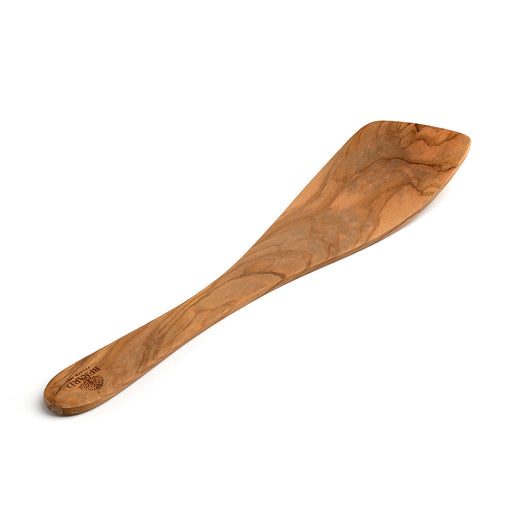 Berard Handcrafted Olive Wood 13 Inch Curved Spatula
