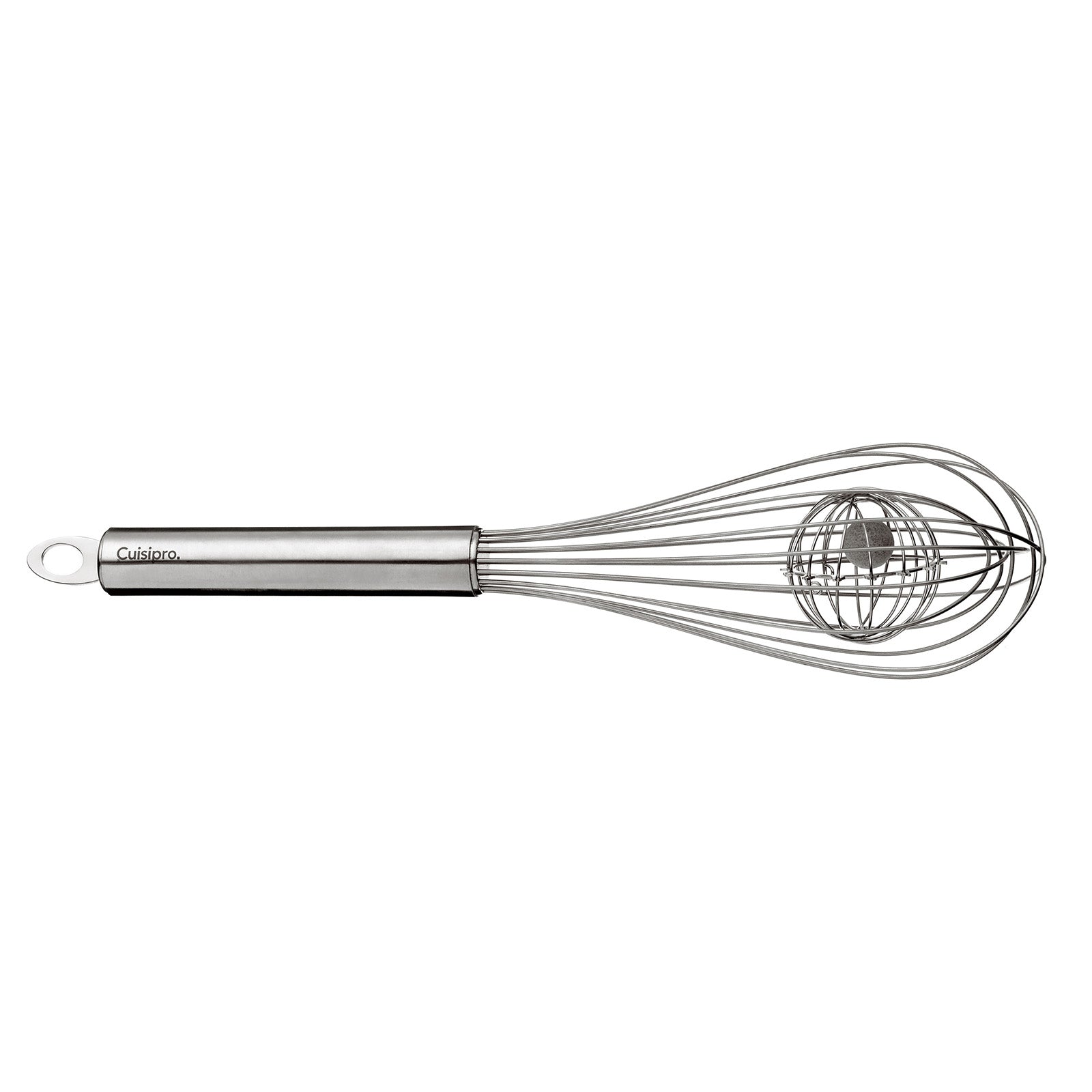 Cuisipro 12 Inch Duo Whisk Stainless Steel Ball Whisk Solid Handle