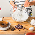 Cuisipro 12 Inch Duo Whisk Stainless Steel Ball Whisk Solid Handle