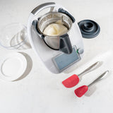 Cuisipro Silicone and Stainless Steel 11.5-Inch Spatula, Red